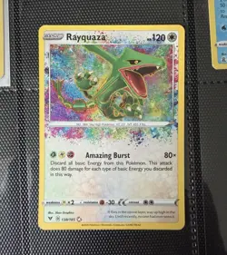 The Pokemon Company Rayquaza 138/185 Vivid Voltage Amazing Rare Holo English - Image 1