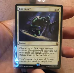 ContinueU 0007 Regular Teenage Mutant Ninja Turtles Magic The Gathering - Image 1