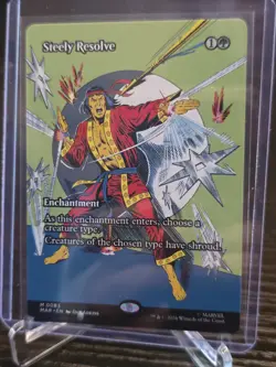 Steely Resolve (Borderless) Marvel Universe Eternal Regular 83 - Image 1