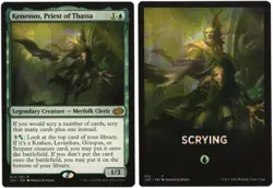 MTG Misprint Scrying/ Multi-Headed Theme Double Print Jumpstart 2022 Magic - Image 1