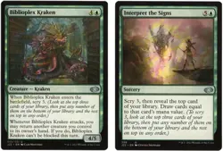 MTG Misprint Scrying/ Multi-Headed Theme Double Print Jumpstart 2022 Magic - Image 3