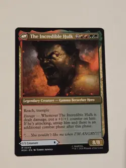 MtG - Bruce Banner / The Incredible Hulk - Marvel Super Heroes Regular NM - Image 2