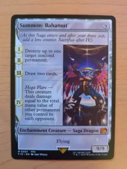 Magic: The Gathering Summon: Bahamut M 0001 - FINAL FANTASY (FIN) - Image 1