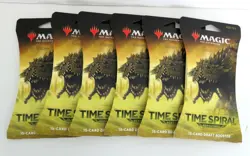 Magic the Gathering MTG Time Spiral Remastered 6 Booster Hanger Packs Sealed NEW - Image 1