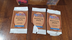 Magic the Gathering EMPTY Revised Booster Display Box + Packs - Image 4