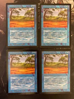 *** BETA Phantasmal Terrain x4 *** NM Beauty! - DUTY FREE - MtG Magic - Image 1