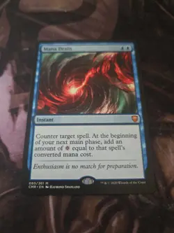 MtG Magic the Gathering - Mana Drain - CMR - Near Mint - Image 1