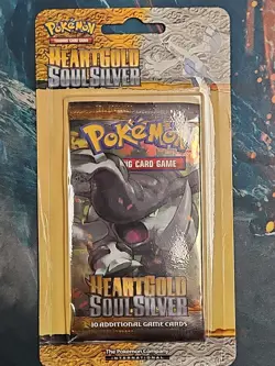 Sealed Pokemon Heartgold Soulsilver Blister Pack Booster Pack - Image 3