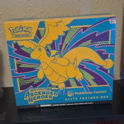 Pokemon Center Ascended Heroes ETB OPEN BOX NO PACKS OR PROMOS OR ACCESSORIES - Image 1