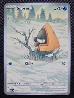 Pokemon TCG Snorunt 227/217 Illustration Rare Ascended Heroes - Image 1