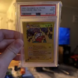 2003 POKEMON ELECTEODE SKYRIDGE REVERSE Foil HOLO #36 PSA 9 - Image 1