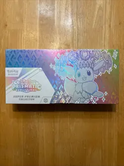 Pokemon Prismatic Evolution Super Premium Collection Sealed **Small TEAR - Image 1
