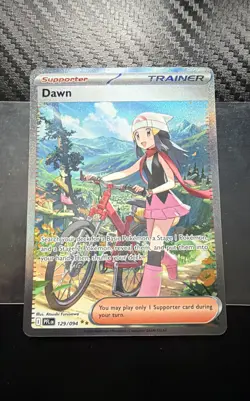 Dawn 129/094 SIR Phantasmal Flames Pokemon NM/Mint PSA 10 Candidate READ - Image 1