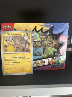 Pokemon TCG: Mega Evo Ascended Heroes Deluxe Pin Collection + Pikachu NHM promo - Image 1