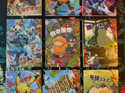🔥x9 Lot SSR Pikachu Snorlax Psyduck Eif Elf RARE 3.0 Non TCG Card NM🔥 - Image 4
