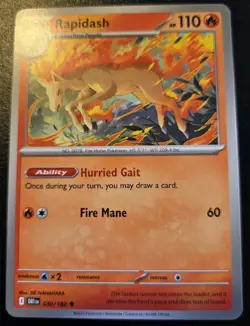 Rapidash 030/182 Uncommon Scarlet & Violet: Destined Rivals Pokemon TCG - Image 1
