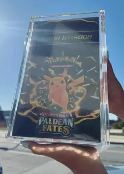 *SHIPS NOW* (6) Acrylic Display Case for Pokemon Booster Bundle Display - Image 1