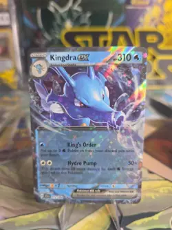 Pokemon Kingdra EX TCG Shrouded Fable Card 12/64 Double Rare - Image 1
