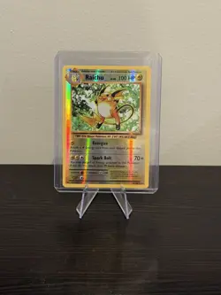 Raichu 36/108 Holo Rare Evolutions Pokemon Reverse Holo (Some whitening) - Image 1