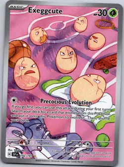 EXEGGCUTE 192/191 SSP Illustration Rare NM/M Pokemon - Image 1