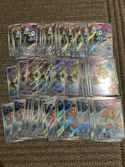 Pokemon 2026 First Partners Illustration Collection Promo Set - Sinnoh Starters - Image 1