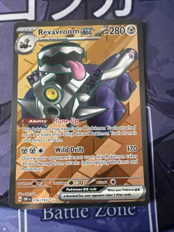 Pokemon Revavroom EX 216/197 Obsidian Flames Pack Fresh - Image 1