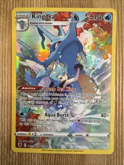 Kingdra - TG03/TG30 - Pokemon Astral Radiance Sword & Shield Holo Rare Card NM - Image 1