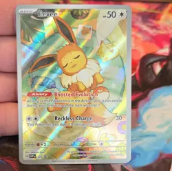 Pokemon TCG Eevee 173 Holo Promo Prismatic Evolutions - Image 1