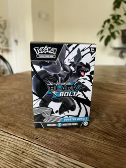 Pokemon TCG Scarlet Violet Black Bolt Booster Bundle New & Sealed - Image 1
