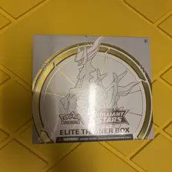 Pokemon TCG Brilliant Stars Elite Trainer Box ETB New & Sealed W SMALL RIP - Image 1