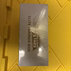 Pokemon TCG Brilliant Stars Elite Trainer Box ETB New & Sealed W SMALL RIP - Image 3