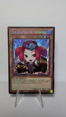 Tour Guide from the Underworld - Secret Rare 1st Edition - BLGG-EN005 Yu-Gi-Oh - Image 1