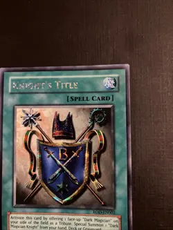 Knight’s Title ROD-EN002 Yugioh Parallel Secret Rare LP - Image 2
