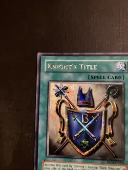 Knight’s Title ROD-EN002 Yugioh Parallel Secret Rare LP - Image 3