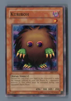 Kuriboh MRD-071 Super Rare Metal Raiders Yu-Gi-Oh Lightly Played - Image 1