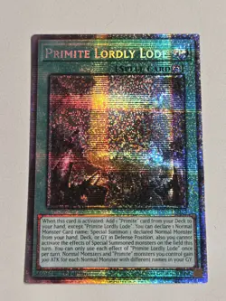 Primite Lordly Lode RA05-EN072 Starlight Rare Yugioh Rarity Collection 5 Mint - Image 1