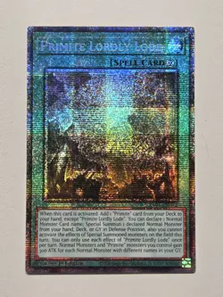 Primite Lordly Lode RA05-EN072 Starlight Rare Yugioh Rarity Collection 5 Mint - Image 2