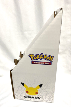 Pokemon 25th Anniversary Train On Trading Card Store Display Box - Image 2