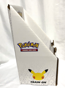 Pokemon 25th Anniversary Train On Trading Card Store Display Box - Image 4
