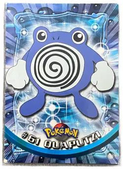 Pokemon Card - Poliwhirl - Quaputiz #61 - Topps Series 1 - European RARE - Image 1