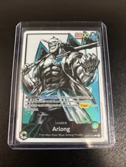 One Piece Card Game Arlong Alt Art Leader OP03-022 English NM - Image 1