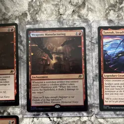 MTG Edge of Eternities Red Lot of 10 cards. Tannuk, Weapons Manufacturing. - Image 5