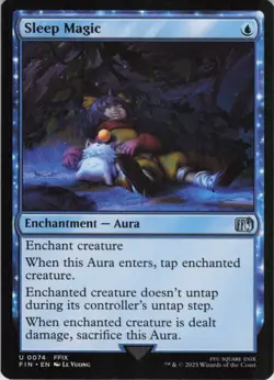Sleep Magic U FINAL FANTASY 74 NM MTG - Image 1