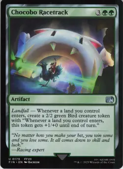 Chocobo Racetrack U FINAL FANTASY 179 NM MTG - Image 1