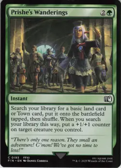 Prishe's Wanderings C FINAL FANTASY 193 NM MTG - Image 1