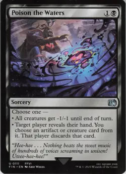 Poison the Waters U FINAL FANTASY 111 NM MTG - Image 1