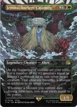 Jenova, Ancient Calamity (Borderless) R FINAL FANTASY 346 NM Normal MTG - Image 1