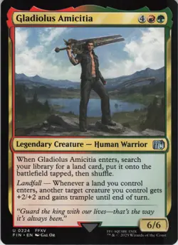 Gladiolus Amicitia U FINAL FANTASY 224 NM MTG - Image 1