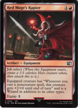 Red Mage's Rapier C FINAL FANTASY 152 NM MTG - Image 1