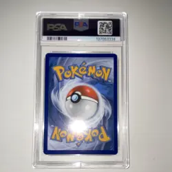 2022 Pokemon Brilliant Stars Sawk #081 Reverse Holo PSA 9 EN - Image 4